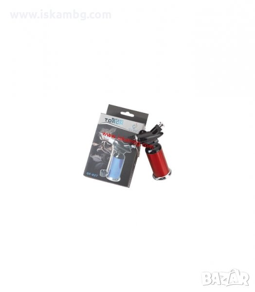 МИНИ ГАЗОВА ГОРЕЛКА С ПИЕЗО ЗАПАЛВАНЕ И ВГРАДЕНА ДЮЗА - код 0448, снимка 1