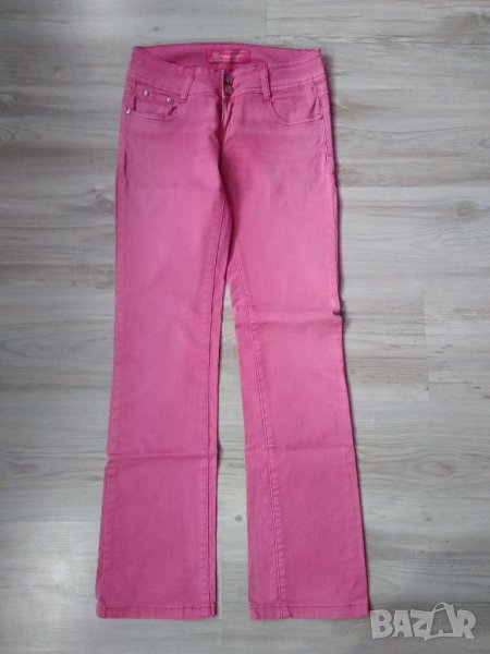 Дънки цвят диня S, снимка 1