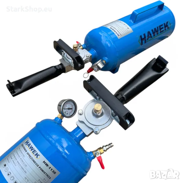 Бутилка за шоково помпане на гуми HAWEK HW-1138 9 литра, снимка 1