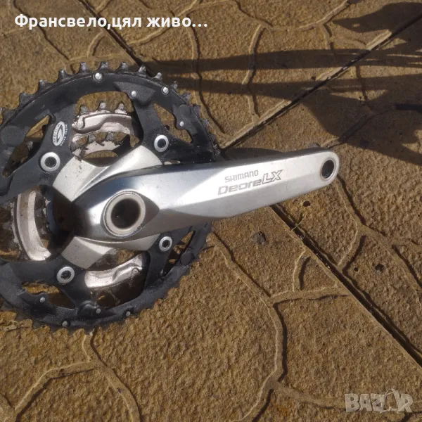 Част от курбел за велосипед колело Shimano deore lx, снимка 1