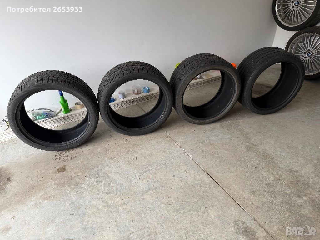 285 35 21 и 325 30 21 Pirelli Scorpion зимни гуми спорт пакет за BMW X5 X6 F15 F16 F85 F86 E70 E71 , снимка 1