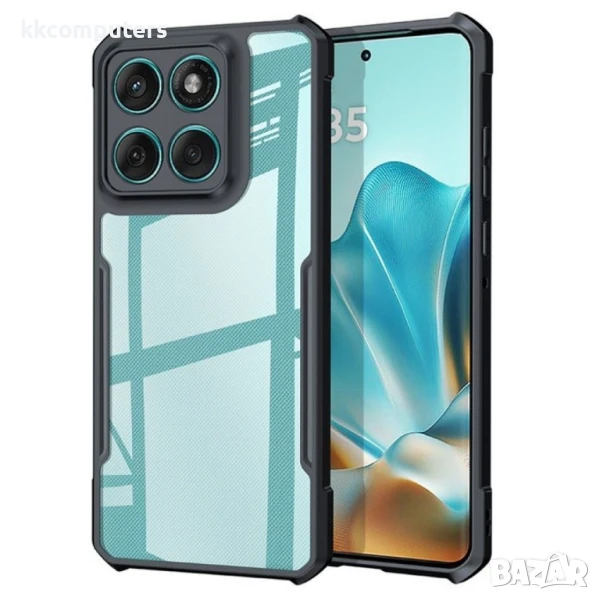 Motorola Edge 60 5G / 60 Fusion 5G XUNDD Силиконов Калъф TPU+Acrylic и Протектор, снимка 1