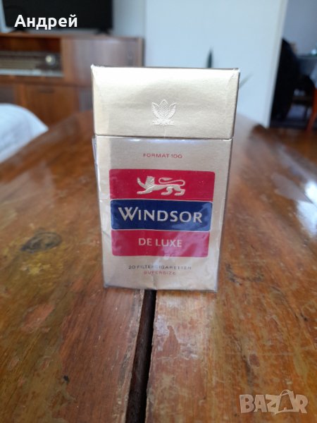 Стара кутия от цигари Windsor, снимка 1