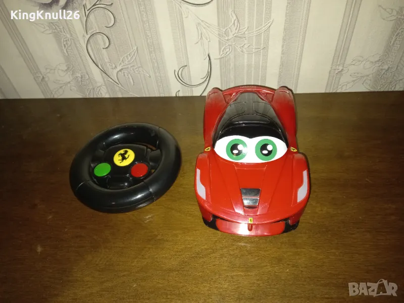 Bburago Junior - Ферари кола с Р/У, снимка 1