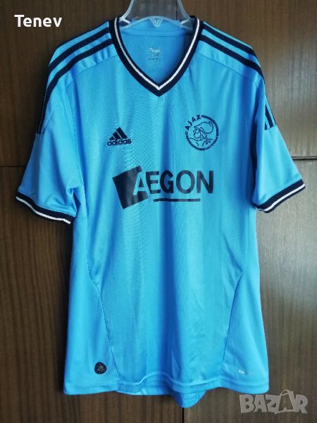 Ajax Amsterdam Adidas оригинална фланелка тениска Аяск 2011/2012 размер М , снимка 1