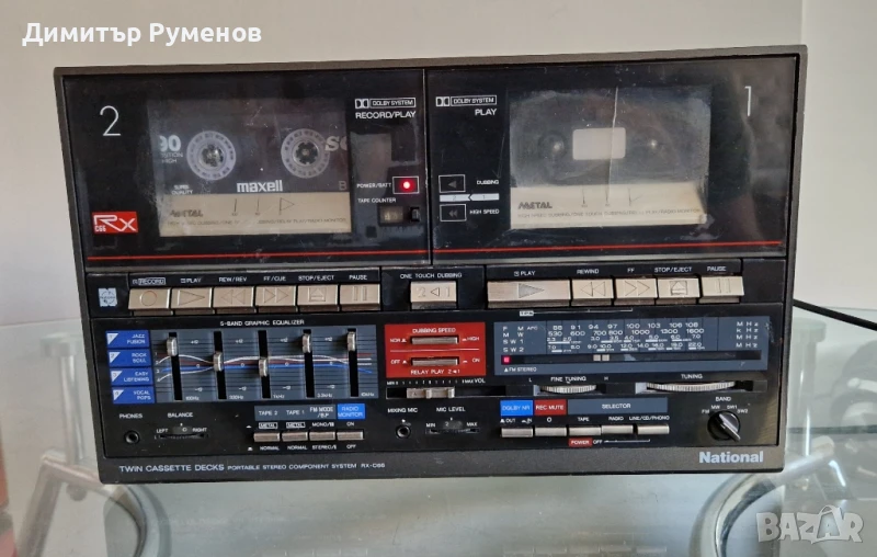 Радиокасетофон National RX- C66F, снимка 1
