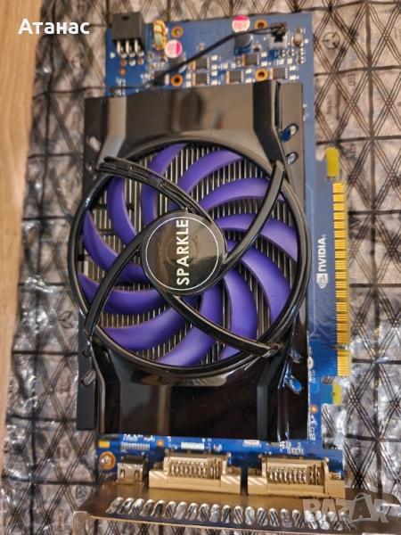 2бр. GTS 450 1GB GDDR5 SPARKLE за SLI  - ретро гейминг, снимка 1