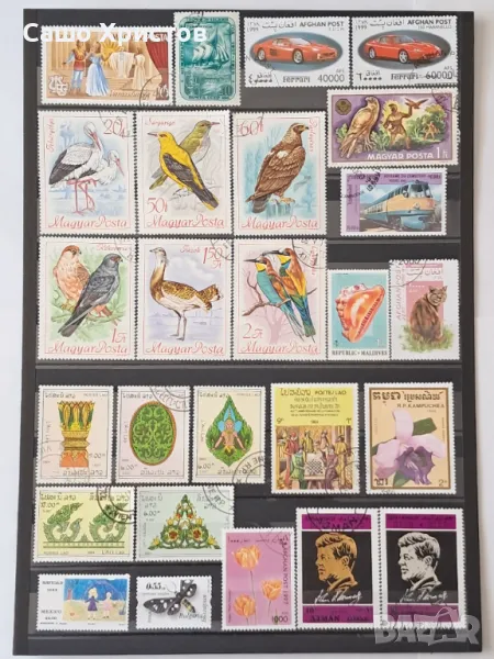 Продавам пощенски марки - четиристотин и седем броя., снимка 1