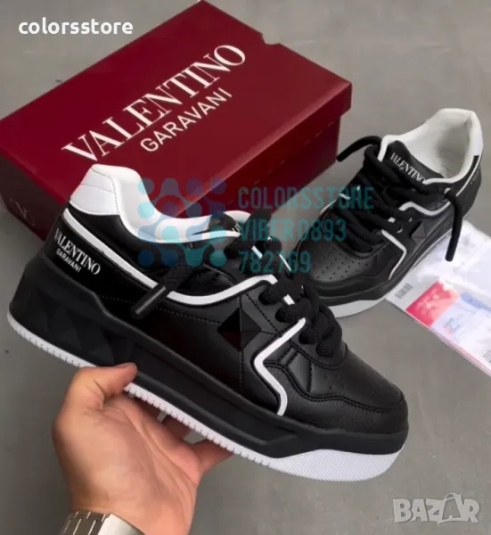 Мъжки черни кецове Valentino-BR171te, снимка 1