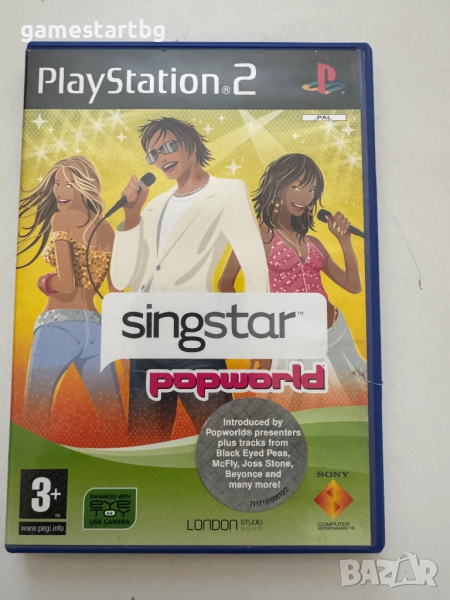 SingStar Popworld за PS2, снимка 1