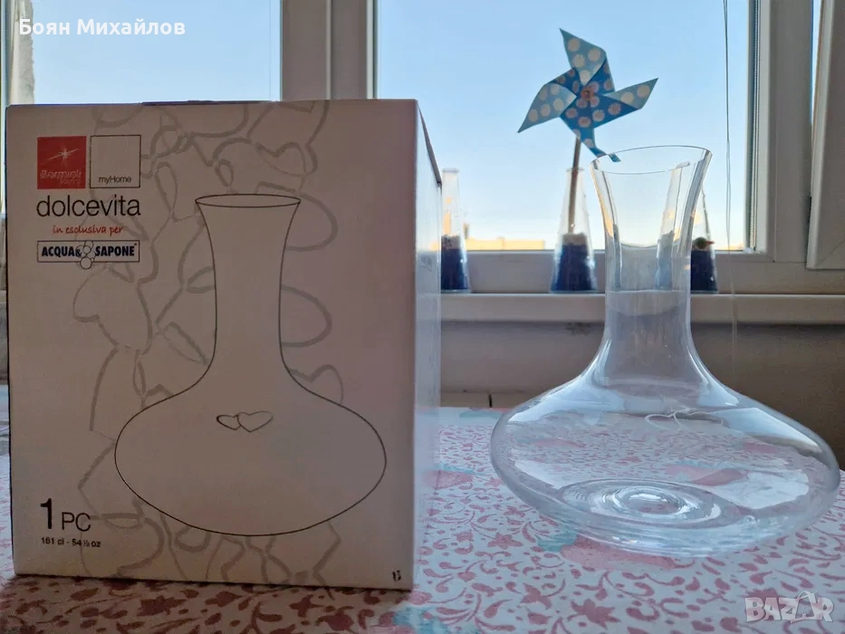 Декантер за вино Bormioli Rocco, снимка 1