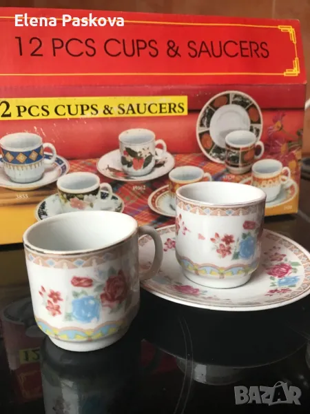 сервиз кафе еспресо, турско, снимка 1