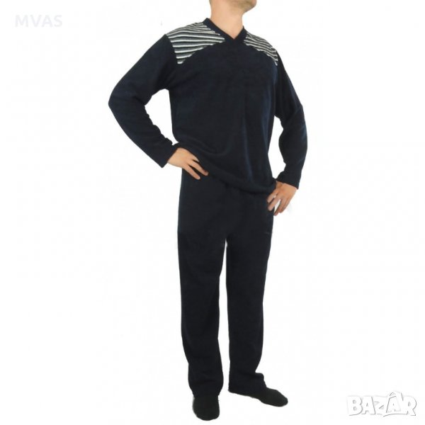 Нов мъжки комплект пижама/домашно облекло горнище и долнище L, снимка 1