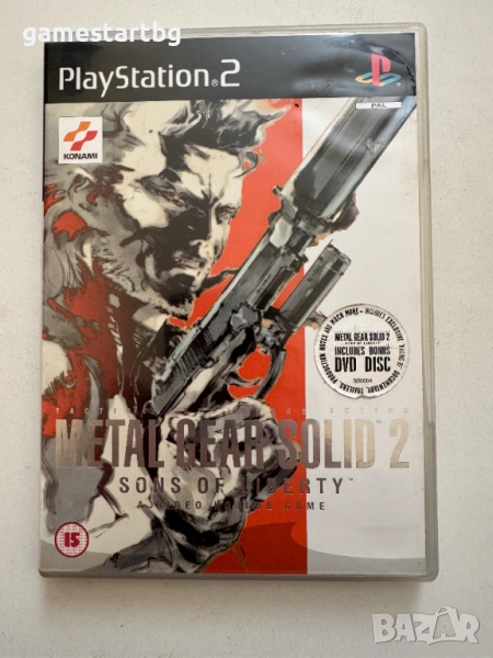 Metal Gear Solid 2 Sons Of Liberty за PS2, снимка 1