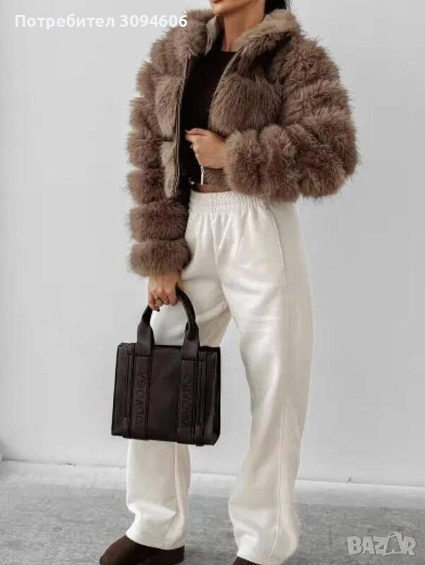 Дамско късо ПУХЕНО яке, снимка 1