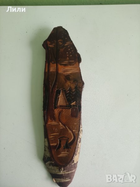 Картина върху брезова кора. Сувенир, снимка 1