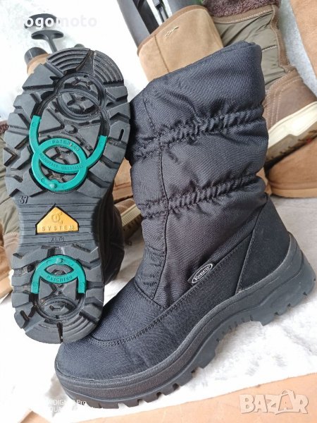 водоустойчиви апрески+котки за лед, ледохотки ICE GRIP Thermolite Snow Boots,36-37,туристически боти, снимка 1