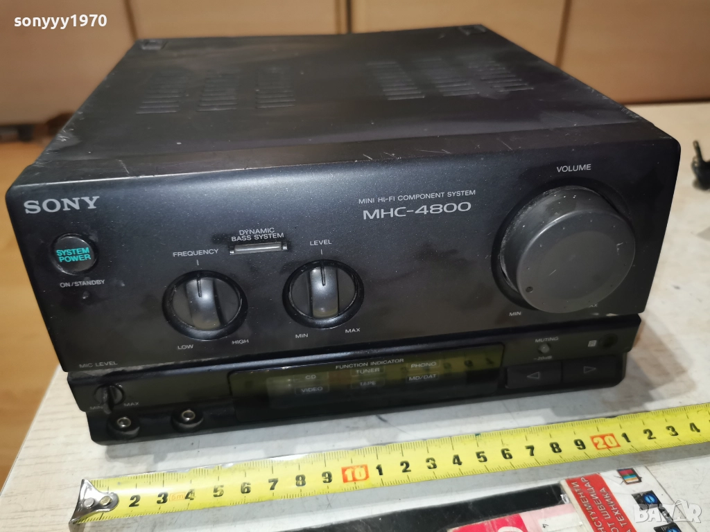 SONY TA-H4800 AMPLIFIER MADE IN JAPAN 1412252116, снимка 1