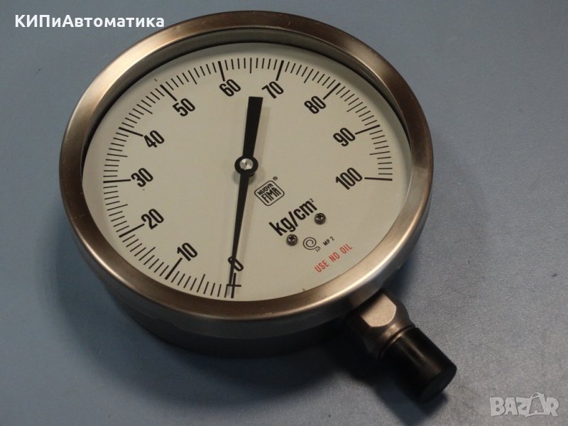 Манометър Nuova Fima Ф 160, 100 bar, снимка 1