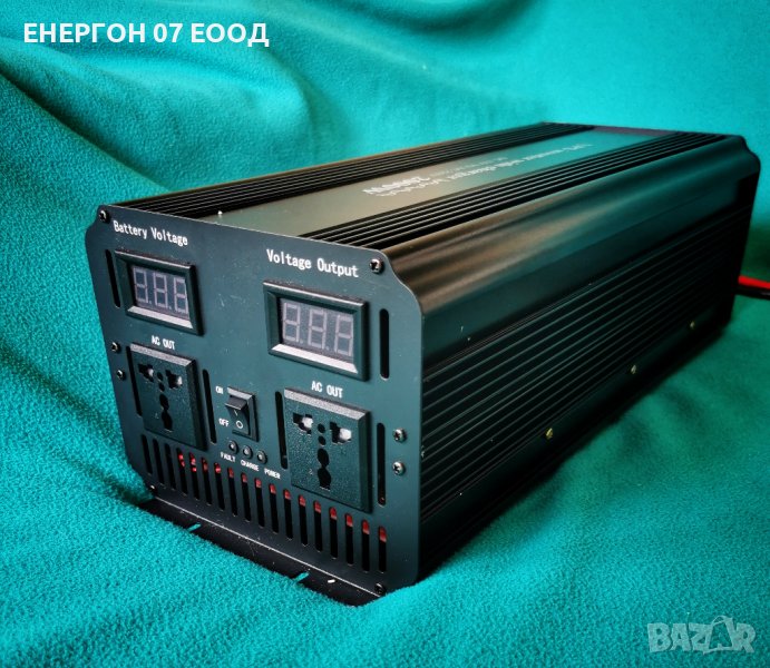 UPS Инвертор + зарядно 2000w / 4000w 12 220v пълна синусоида юпс, снимка 1