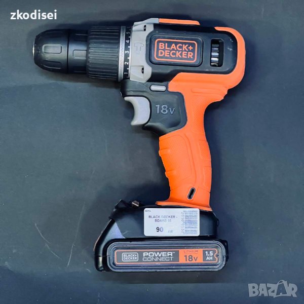 Акумулаторен винтоверт Black i Decker BDASB 18, снимка 1