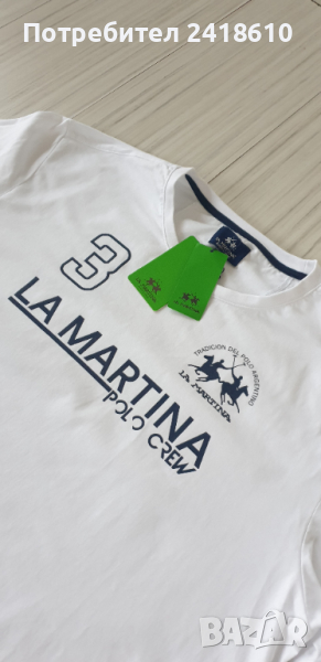 La Martina Cotton  Mens Size 2XL/3XL НОВО! ОРИГИНАЛ! Мъжка Тениска!, снимка 1