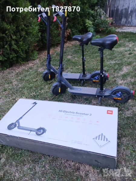 Електрически скутер тротинетка Xiaomi Mi 3, снимка 1