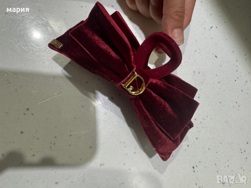 Нова кадифена шнола за коса Dsquared2, снимка 1