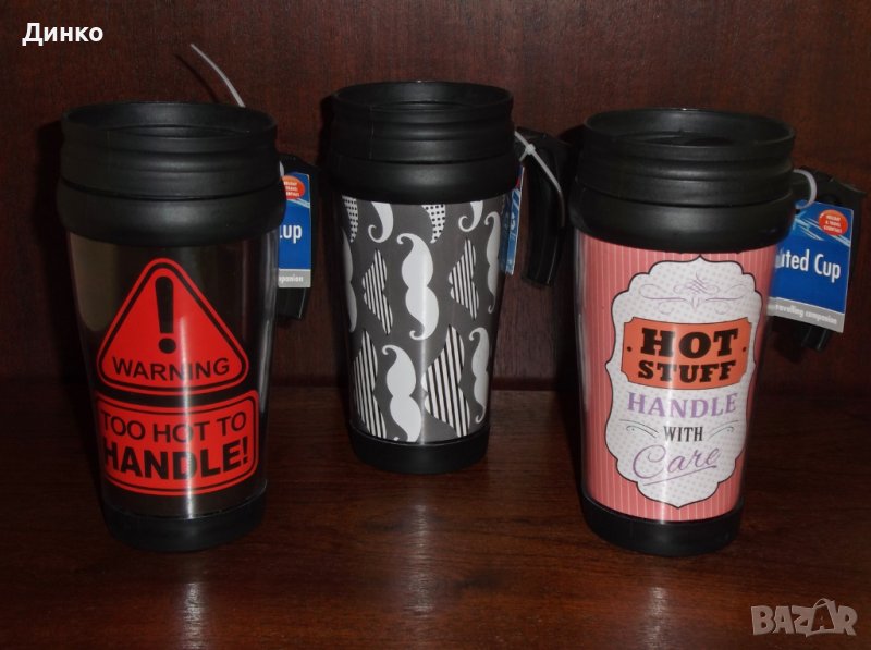 Термо чаша, интересен дизайн, 400 мл, снимка 1