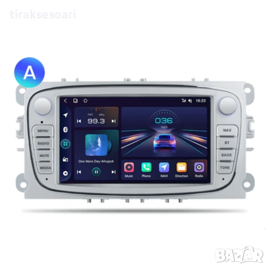  7-инчова мултимедия за FORD Mondeo, Focus S-Max, C-Max, Galaxy CARPLAY, снимка 1