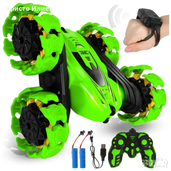 Каскадьорска Кола с дистанционно управление с жестове, снимка 1