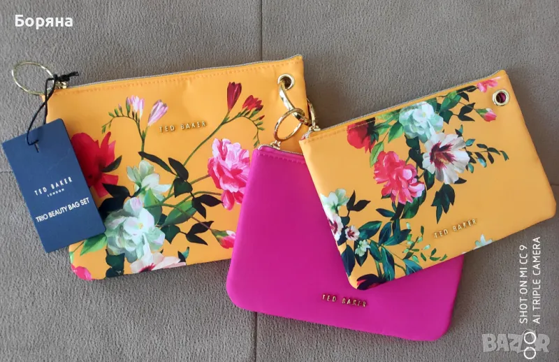 Ted Baker нов комплект козметични чантички, снимка 1