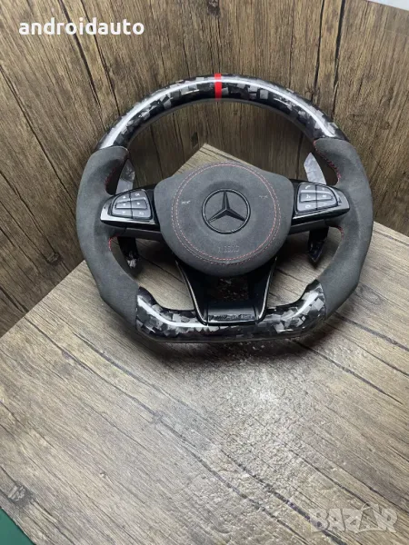 Mercedes Custom Спортен Волан – Персонализиран Дизайн!, снимка 1