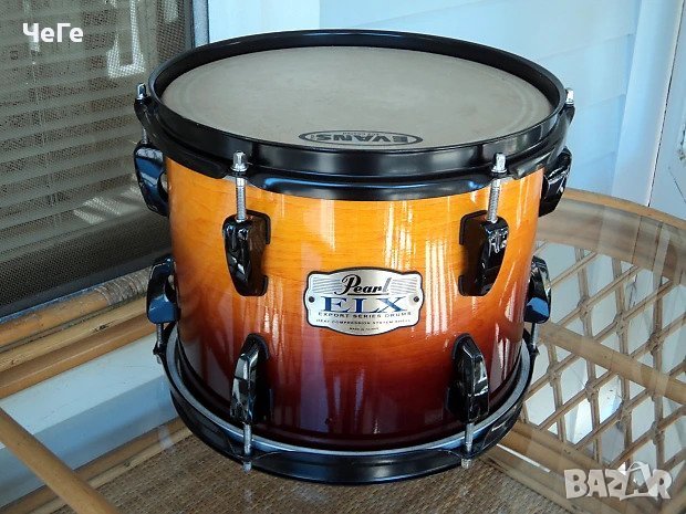 Pearl export elx 10x8 Amber Fade tom, снимка 1