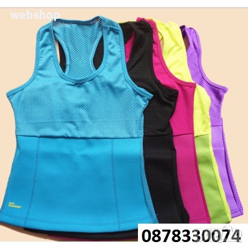 Дамски потник HOT SHAPERS за тренировки , Цвят - черен, снимка 1