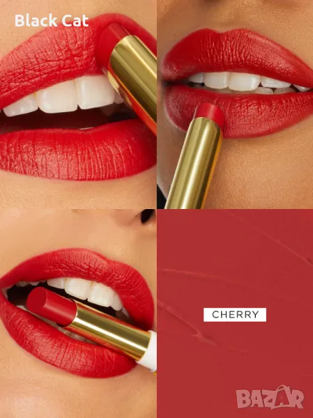 Tarte, Maracuja Juicy Lipstick, Cherry, Тарт – ново оригинално марково червено червило за устни,глос, снимка 1