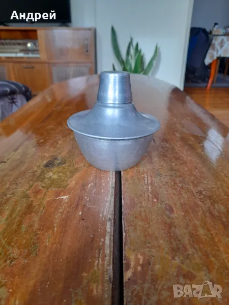 Стара лабораторна спиртна лампа,спиртник #7, снимка 1