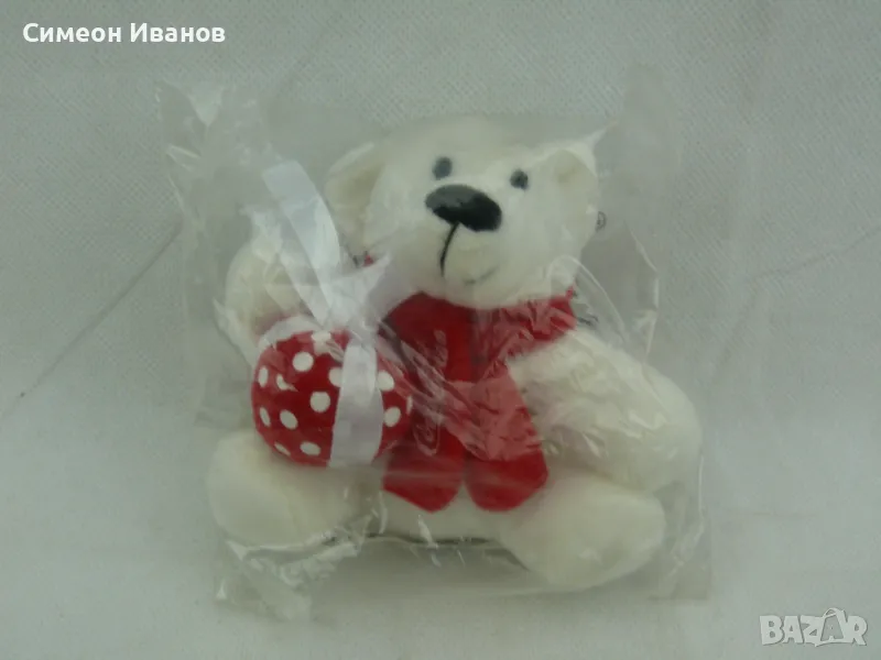 Интересно рекламно плюшено мече Кока Кола #2391, снимка 1