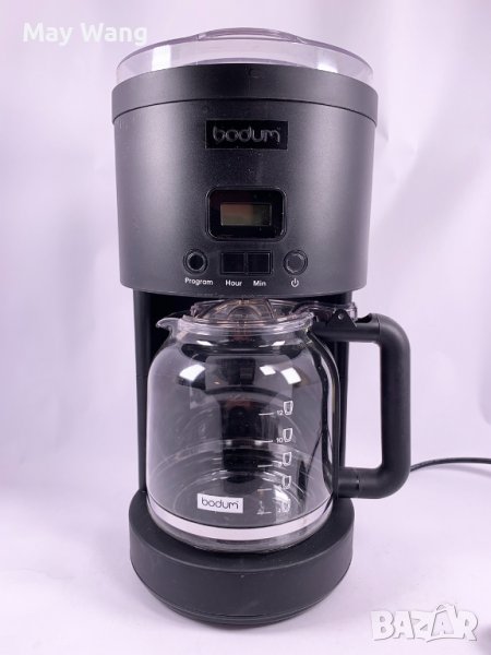 Кафемашина за шварц кафе Bodum, 12 чаши, 1.5л, Черен, Като нов, снимка 1