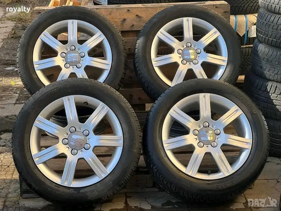 5х112 16 Джанти Оригинални Seat Altea Leon Toledo Сеат 5x112 Също подходящи за Audi A3, Skoda Octavi, снимка 1