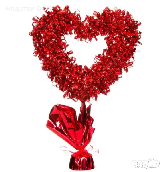 Декоративен гирлянд сърце, 42 см, снимка 1