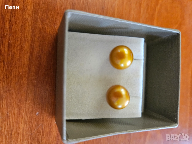 Обици перли HONORA, снимка 1