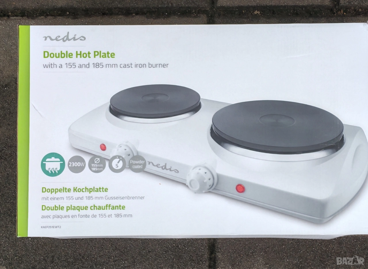 Котлон, двоен електрически. , снимка 1