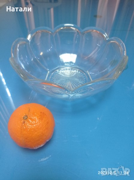 купа/фруктиера кристална дълбока 648, снимка 1