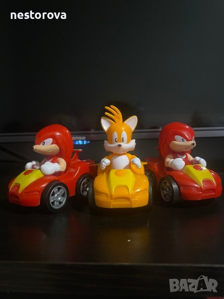 Колички Tails и Knukles / Sonic Sega колекции, снимка 1