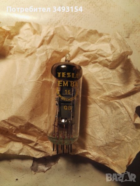 Радиолампа ЕМ 84, снимка 1