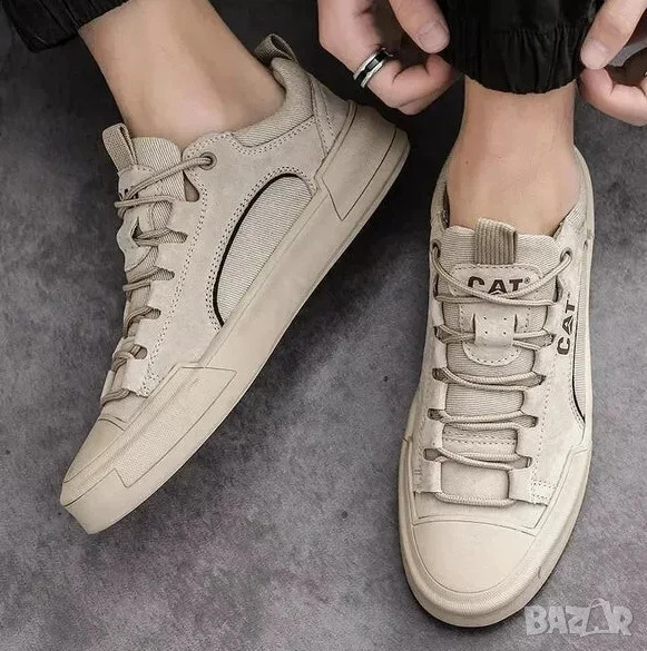 Нови Ежедневни обувки CAT® Urban Edge от естествена кожа и плат, снимка 1