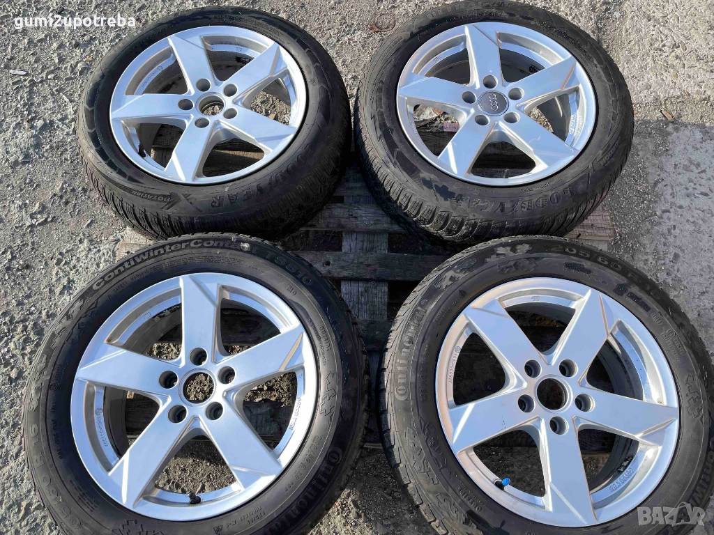 16 джанти 5х112 Audi Seat Volkswagen Skoda 7J et 35 RIAL на части, снимка 1