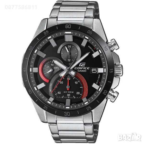 Мъжки часовник Casio Edifice Chronograph EFR-571DB-1A1VU КАСИО  EEFR-571DB  EFR571, снимка 1