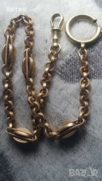 Стар кюстек. Кюстек. Верижка за джобен часовник., снимка 1